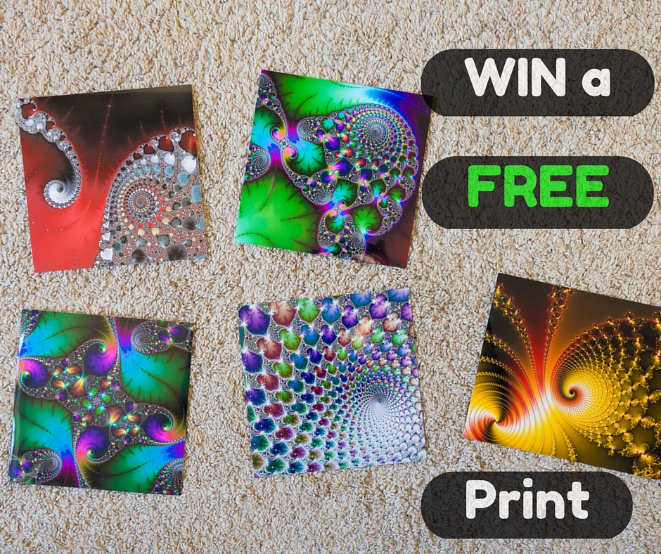 Giveaway - three free Fractal Art Prints