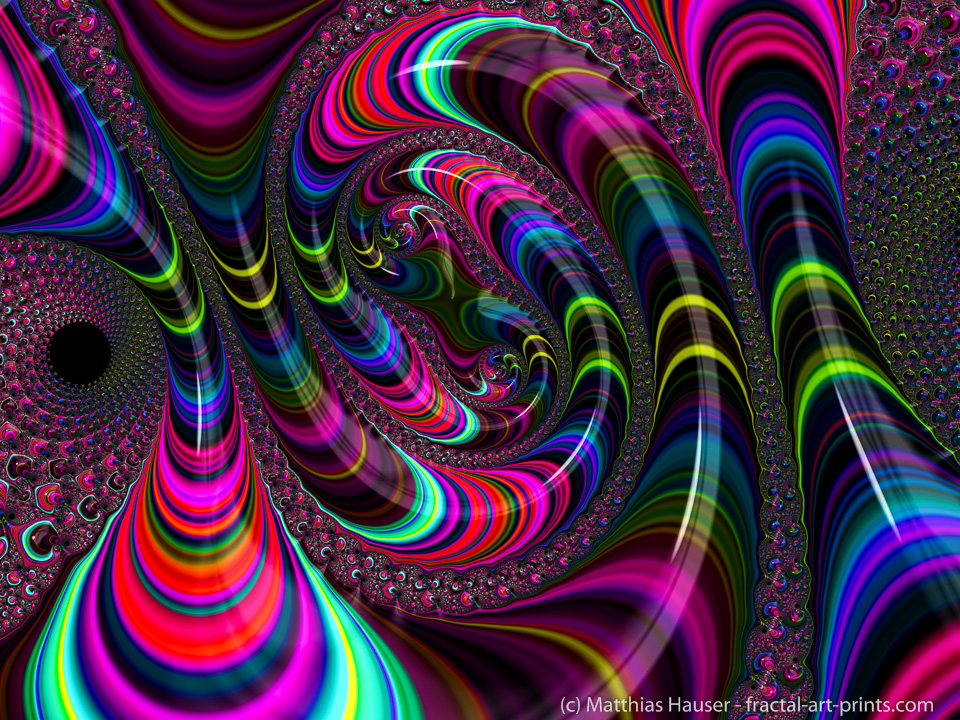 Fractal art wild crazy and groovy